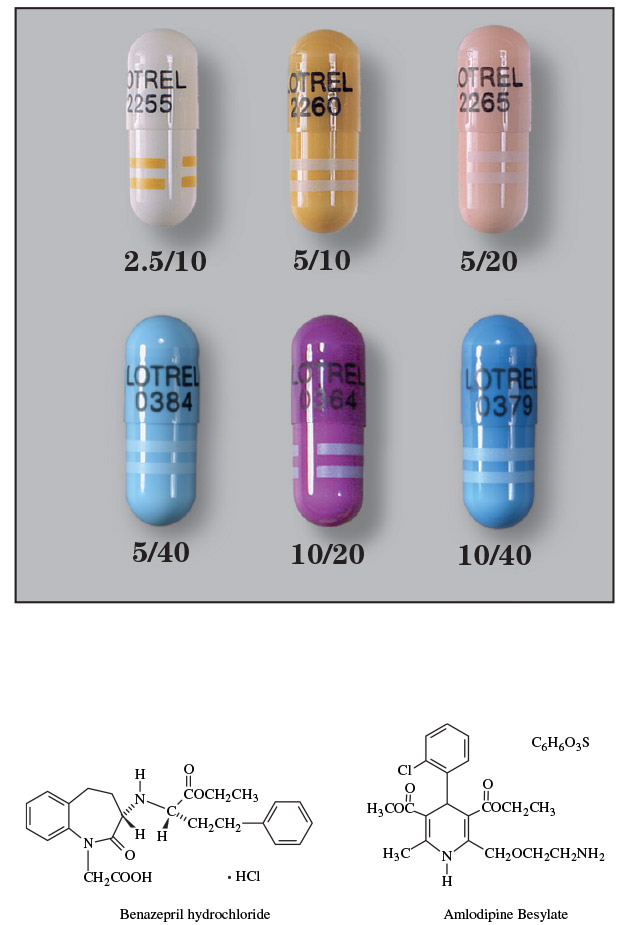 Amlodipine Besylate With Benazepril Hydrochloride Sigler Drug Cards