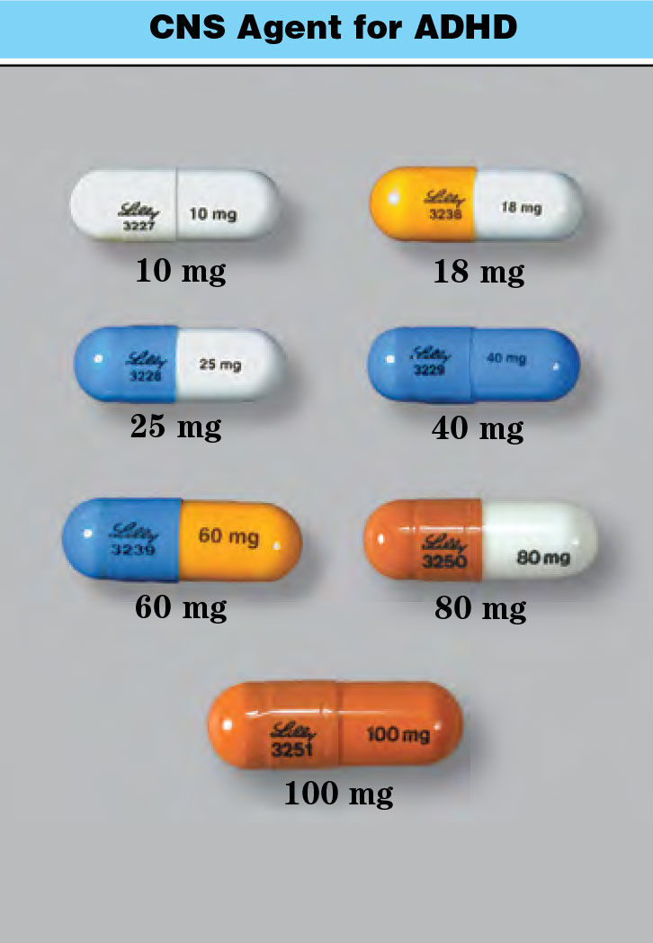 Atomoxetine Sigler Drug Cards