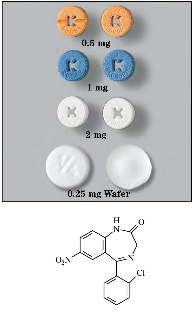 Clonazepam – Sigler Drug Cards