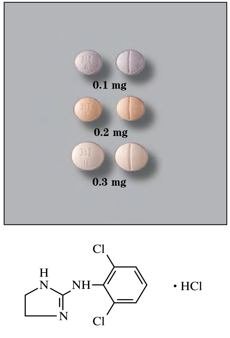 Clonidine Hydrochloride Sigler Drug Cards